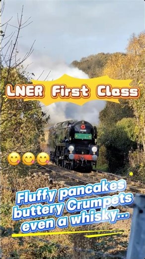 Think train food has to be basic? Not on LNER First Class. It’s in a league of its own.#traintracks