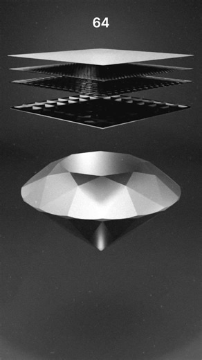 7.8K views · 51 reactions | 1 Million Diamond Simulation #blender #simulation #animation #3d | Blender Tips | Facebook