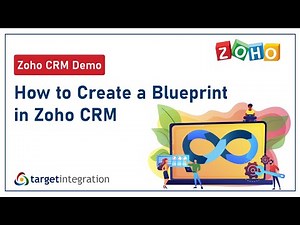 How to create blueprint in Zoho CRM | Demo