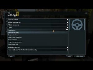 Bus Simulator 21 Next Stop steering wheel controls settings