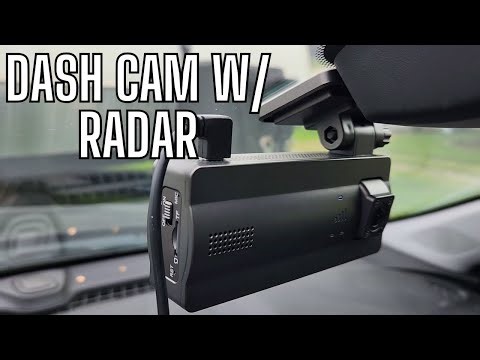 4G LTE Dash Cam with Built in Radar