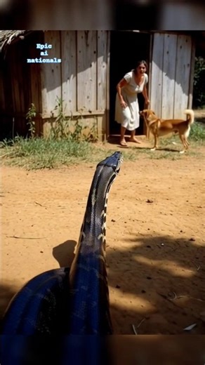Terrifying Python Outside House 😳 Village Life Reality #trending #snake #viral