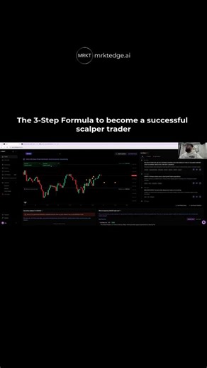 MRKT on Instagram: "Most scalpers lose because they chase every candle, not every setup. Here’s how to fix it using MRKT’s 3-step formula: 1️⃣ Identify the bias: higher timeframe and intraday must align. 2️⃣ Mark key levels: zones where price has to react. 3️⃣ Wait for structure: break, retest, continuation. That’s it. No guessing. No over-trading. Just pure confluence, powered by MRKT AI. #reel"
