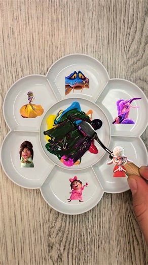 Color Mixing Nick Wilde #mixcolor