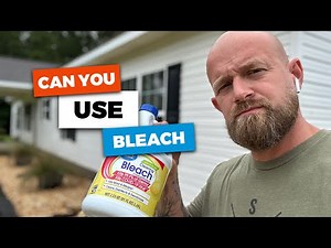Can You Use BLEACH For Pressure Washing?