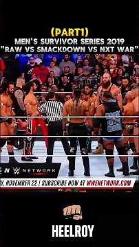 WWE Survivor Series 2019 – Raw vs SmackDown vs NXT Highlights (Part 1)