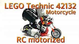LEGO MOC-98468 LEGO technic 42132 motorcycle RC motorized (Technic 2022)