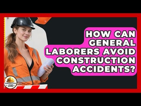 How Can General Laborers Avoid Construction Accidents? - Construction Jobs