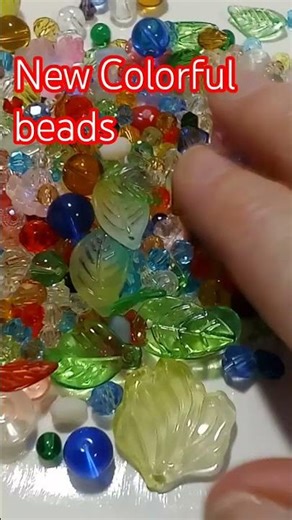 New colorful Beads#jewlerymaking #smallbusiness#short