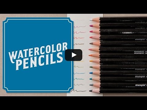 5 Watercolor Pencil Techniques for Cardmaking: Easy Blending & Layering Tips with Stampin’ Up!