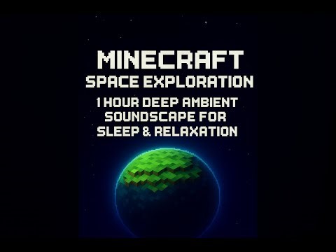 Minecraft Space Exploration [1 Hour] – Deep Ambient Soundscape for Sleep & Relaxation