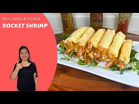 The *PERFECT* Appetizer! Rocket Shrimp Recipe