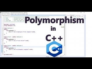 Polymorphism in C++ (A Simple Tutorial)