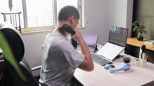 Personal Massager Cordless Waterproof-Rechargeable Hand Held Electric Massagers Vibration, Back Handheld Vibrating Massage Wand for Full Body