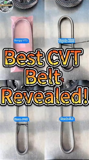 Why Toyota & Honda CVT Belts Outlast the Rest #Transmission #Transmisiones #mechanics #gearbox