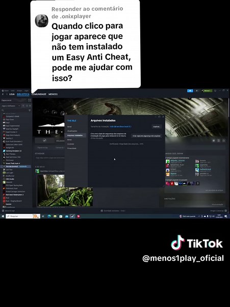 Como resolver Problemas no EASY ANTY CHEAT The Isle Evrima