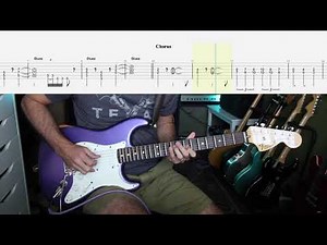 Rainbow - Stone Cold guitar solo LESSON