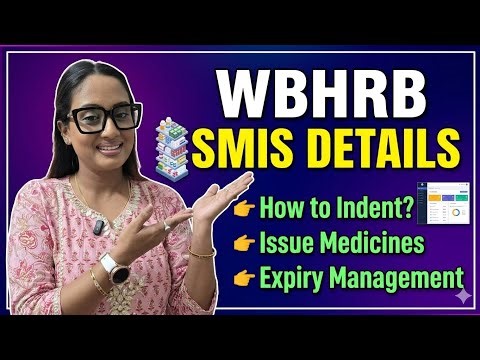 WBHRB SMIS Full Guide 💊 | Indent, Issue & Expiry Management Explained