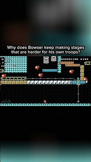 Bowser just making them lose #mario #nintendo #retrogaming