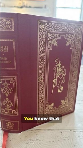A Beautiful Franklin Library Edition of David Copperfield by Charles Dickens #DavidCopperfield
