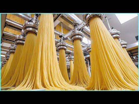 Inside a Modern Pasta Factory: From Durum Wheat to Dried Spaghetti (Full Process)