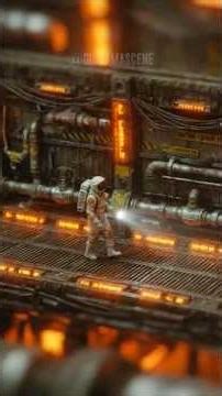 This Alien Diorama Took How Long?? #diorama #scifi #crafts