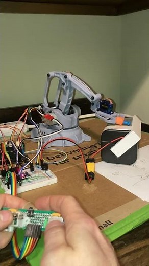 Exploring inverse kinematic with EEZYbotARM MK3