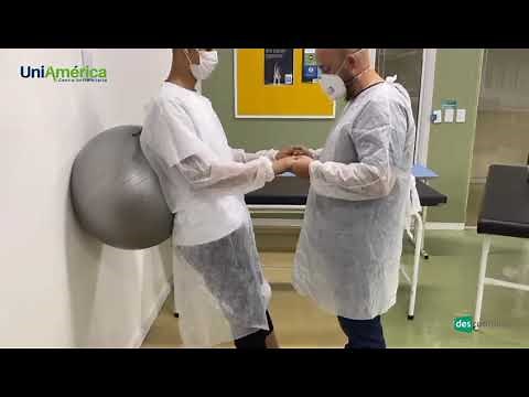Cinesioterapia: exercícios passivos, ativo assistido e ativo para joelho, ombro e quadril