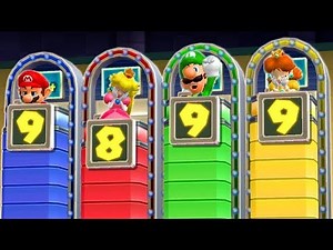 Mario Party 9 - All Hard Minigames (Master CPU)