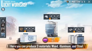 Pick up three materials to open lucky crates! Also, you could even steal some from your friends! YouTube Official: https://www.youtube.com/channel/UCe31NPEeRGO0hcznx6Tdb-g Instagram Official: https://www.instagram.com/pubgmobile.in.official/ 👉https://bit.ly/3f3jA9P #pubgm #pubgmobile #luckyworkshop | PUBG MOBILE