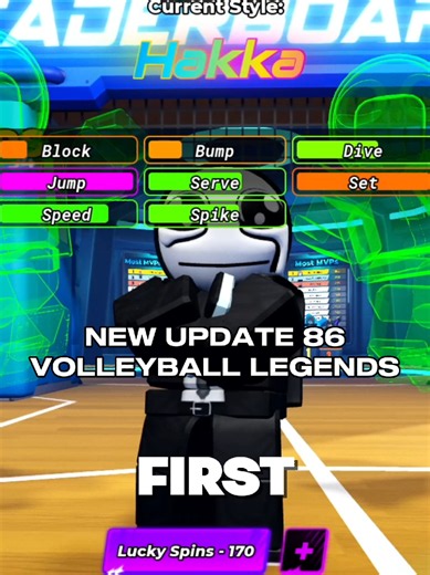 NEW FEATURES - NEW UPDATE VOLLEYBALL LEGENDS #volleyballlegends #vbl #volleyballlegendsupdate #roblox #robloxfyp