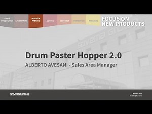 Sovema Drum Paster Hopper 2.0