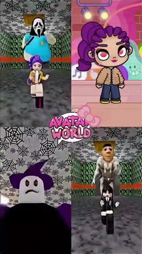 Roblox Mario vs avatar world #avatarworld #pazu #cat #roblox #shortsfeed #viral