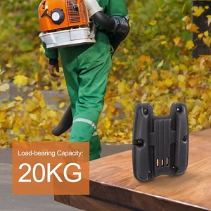 For RedMax Backpack Blower Support Pad 576562001 Comfortable Ergonomic Design for Models 560BFS 560BTS EBZ7500 EBZ8500 37x28x4cm Black