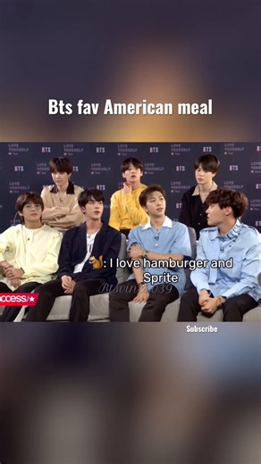 Bts fav American meal #bts #viral #btsarmy