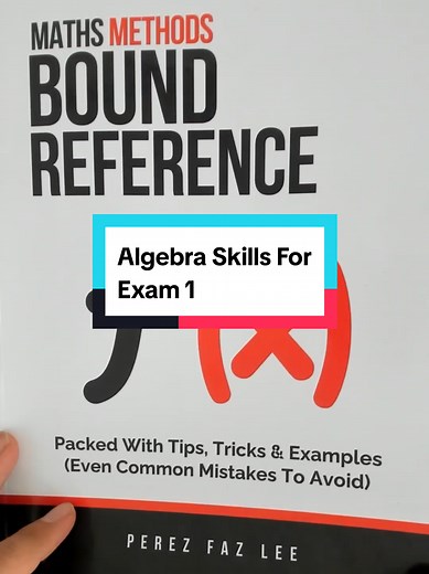 Algebra Skills for VCE Maths Methods