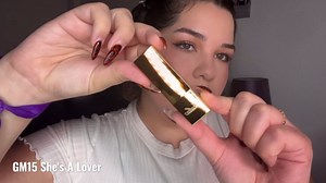 Oulac Matte Magenta Lipstick with Glow Metallic Finish - Vegan Lipstick for Women, Creamy Texture, Hydrating Clean Beauty Formula, High-End Magnetic Hook Design, GM15 She's A Lover