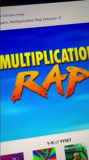 Rock N Learn Multiplication Rap Intro VHS (1997)