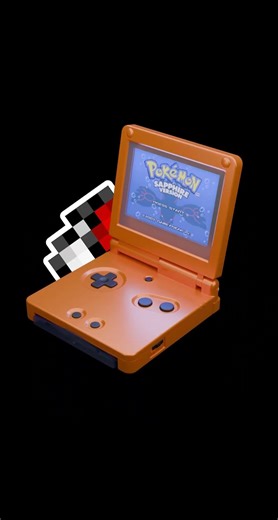 Gameboy Advanced SP Ad #shorts #gameboy