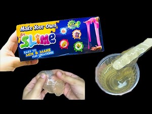 How to make Slime at home 🏡 | MAKE YOUR OWN SLIME KIT | The crafty cook & Slime lab