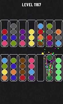 Ball Sort Puzzle Level 1167