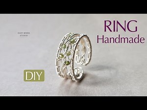 Handmade Seamless Wire Wrap Ring| DIY Ring| DIY Jewelry | How to make