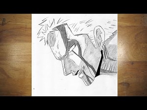How to Draw Roronoa Zoro | One Piece | Zoro Drawing