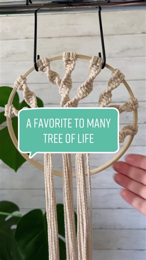 Handmade Macrame Tree of Life Wall Hanging
