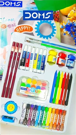 📍Unboxing doms📦gift hamper|#art|#drawing|#painting|#doms|#shorts|#trending|#viral|#ytshorts|#yt