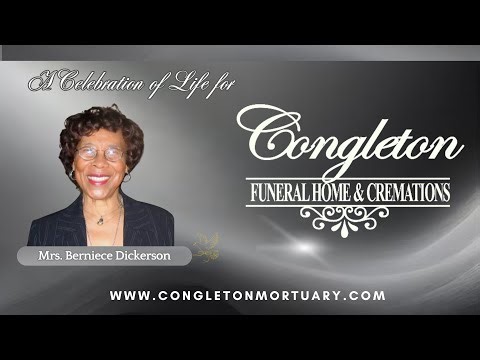 12.12.2025-CELEBRATION OF LIFE FOR 🕊Mrs. Berniece Roberson Dickerson