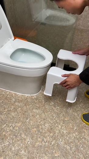 Using a Stool to Enhance Bathroom Comfort