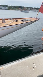 Admiring our freshly laid dance floor! #robbeberkingclassics #classicyacht #yachtdesign #craftsmanship #luxurysailing | Robbe & Berking Classics