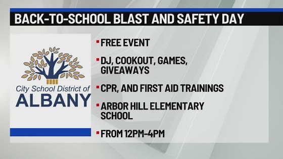 Albany City Schools hosts free back-to-school event