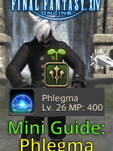 FF14 Mini Guide about Phlegma of Sage! #miniguide #finalfantasy #tips #ffxiv #ff14 #furry #lgbt #tutorial